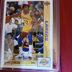 1991 upper deck #45 magic Johnson #45 Basketball Cards 1992 Upper Deck Prices