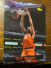 Jeff Webster #61 Basketball Cards 1994 Classic Draft Picks Prices