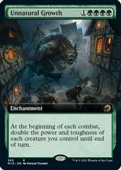 Unnatural Growth [Extended Art] Magic Innistrad: Midnight Hunt Prices