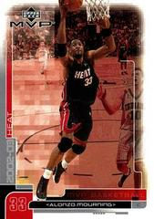 Alonzo Mourning Basketball Cards 2002 Upper Deck MVP Prices