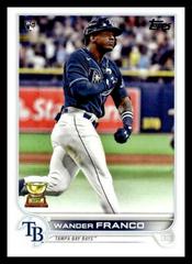 Wander Franco #215 Baseball Cards 2022 Topps Prices