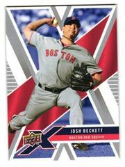 Josh Beckett Baseball Cards 2008 Upper Deck X Prices