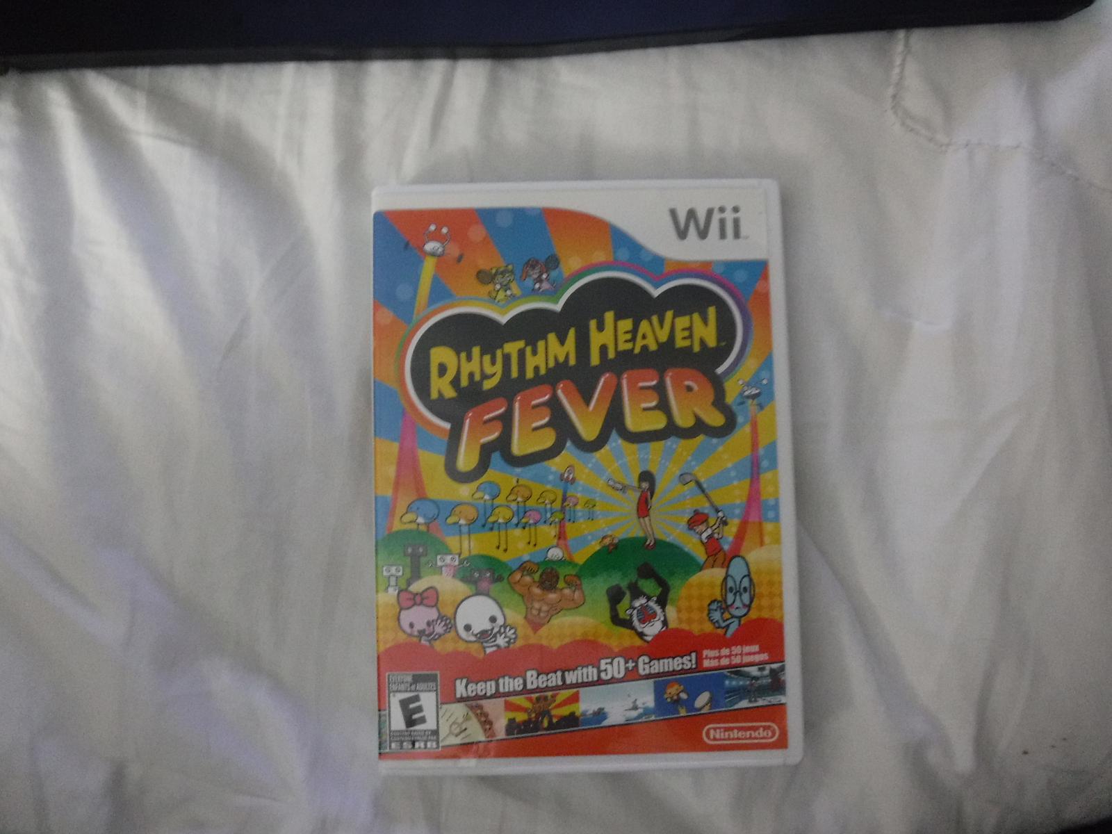 Rhythm Heaven Fever Item, Box, and Manual Wii
