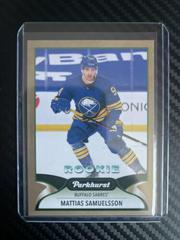 Mattias Samuelsson [Gold] Hockey Cards 2021 Parkhurst Prices