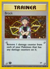 Brock [1st Edition] #15 Pokemon Gym Heroes Prices