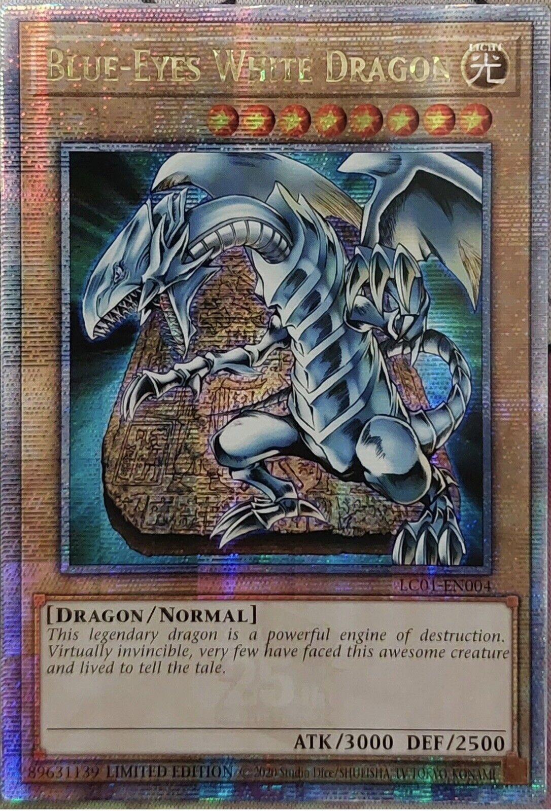 Blue Eyes White Dragon Quarter Century Rare LC01 EN004 Prices Blue Eyes White Dragon Quarter Century Rare LC01 EN004 Prices