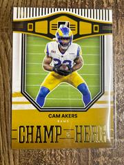 Cam Akers #CH-6 Football Cards 2022 Panini Donruss Champ is Here Prices