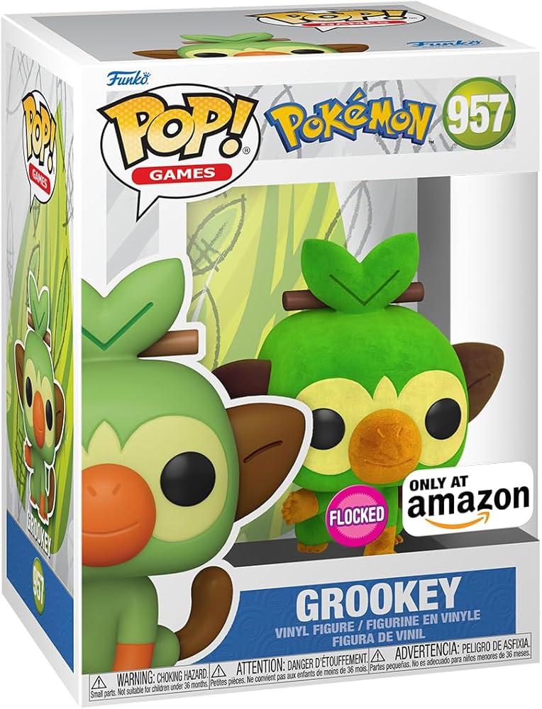 Grookey [Flocked] #957 Funko POP Games