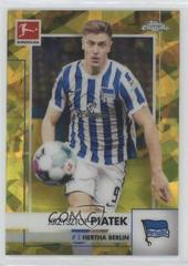 Krzysztof Piatek [Yellow] Soccer Cards 2020 Topps Chrome Bundesliga Sapphire Prices