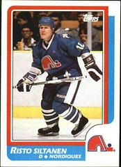 Risto Siltanen #187 Hockey Cards 1986 Topps Prices