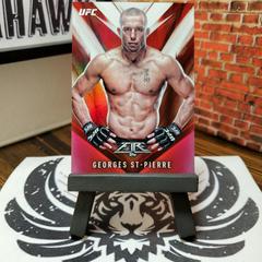 Georges St Pierre [Red] #1 Ufc Cards 2017 Topps UFC Fire Prices
