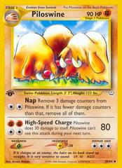 Piloswine [1st Edition] #36 Pokemon Neo Revelation Prices