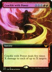 Crackle with Power [Extended Art Foil] Magic Strixhaven School of Mages Prices