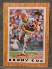 Danny Cox Baseball Cards 1987 Topps Mini League Leaders Prices