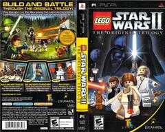 Slip Cover Scan By Canadian Brick Cafe | LEGO Star Wars II Original Trilogy PSP