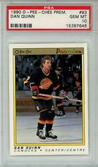 Dan Quinn #93 Hockey Cards 1990 O-Pee-Chee Premier Prices