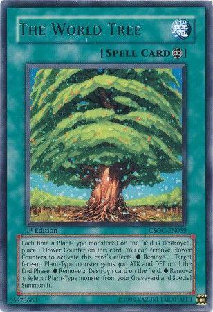 The World Tree [1st Edition] CSOC-EN059 YuGiOh Crossroads of Chaos