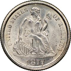1877 CC Coins Seated Liberty Dime Prices