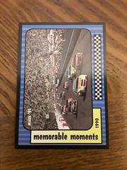 Memorable Moments #158 Racing Cards 1991 Maxx Prices
