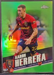 Aaron Herrera [Neon Green] #102 Soccer Cards 2022 Topps Chrome MLS Prices