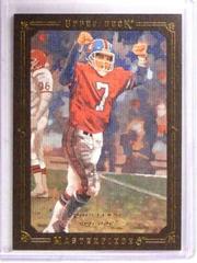 John Elway [Framed Red 199] #49 Football Cards 2008 Upper Deck Masterpieces Prices