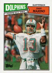Dan Marino Football Cards 1987 Topps Prices