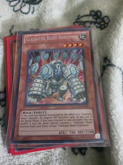 Gladiator Beast Deck Card Yu-Gi-Oh! Gladiator Beast Laquari LCGX-EN023  Secret Rare Unlimited Near Mint 1st Edition Trading Card