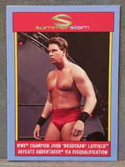 John Bradshaw Layfield #31 Wrestling Cards 2017 Topps WWE Heritage Thirty Years of SummerSlam Prices