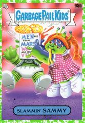 Slammin' Sammy [Green] #95b Garbage Pail Kids Book Worms Prices