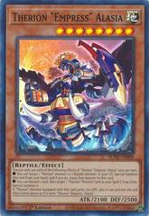 Therion Empress Alasia [1st Edition] YuGiOh Power Of The Elements Prices