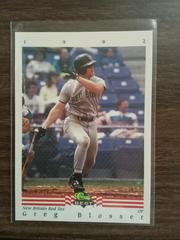 Greg Blosser #194 Baseball Cards 1992 Classic Best Prices