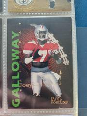 Joey Galloway #68 Football Cards 1995 Sports Heroes Fame & Fortune Signature Rookies Prices