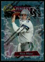 Rick Mirer Football Cards 1995 Topps Finest Boosters Prices