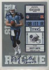 Rusty Smith [Autograph] #184 Football Cards 2010 Playoff Contenders Prices