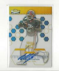 Willis McGahee [Autograph Gold Refractor] #127 Football Cards 2003 Topps Finest Prices
