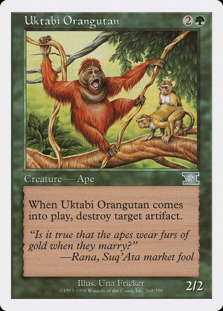 Uktabi Orangutan Prices Magic 6th Edition Magic Cards