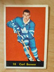 Carl Brewer #18 Hockey Cards 1960 Parkhurst Prices