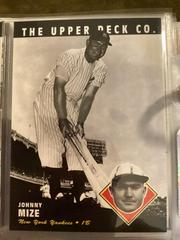 Johnny Mize #48 Baseball Cards 1994 Upper Deck All Time Heroes Prices