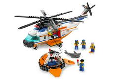LEGO Set | Coast Guard Helicopter & Life Raft LEGO City