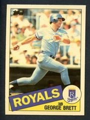 George Brett Baseball Cards 1985 Topps Tiffany Prices