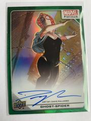 Ghost-Spider [Autograph Green Rainbow] #10 Marvel 2023 Upper Deck Platinum Prices