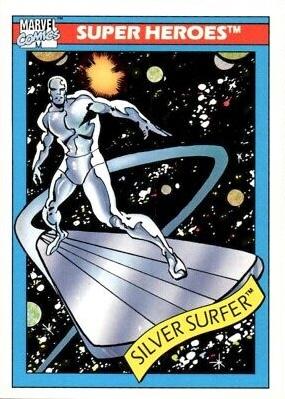 Silver Surfer shops 1990 impel marvel SGC graded 8