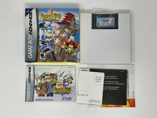 Summon Night Swordcraft Story | Item, Box, and Manual | GameBoy Advance