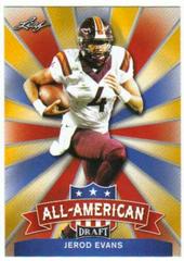 Jerod Evans [Gold] #AA-12 Football Cards 2017 Leaf Draft All American Prices