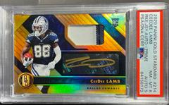 CeeDee Lamb [Rookie Jersey Autograph Prime] #214 Football Cards 2020 Panini Gold Standard Prices
