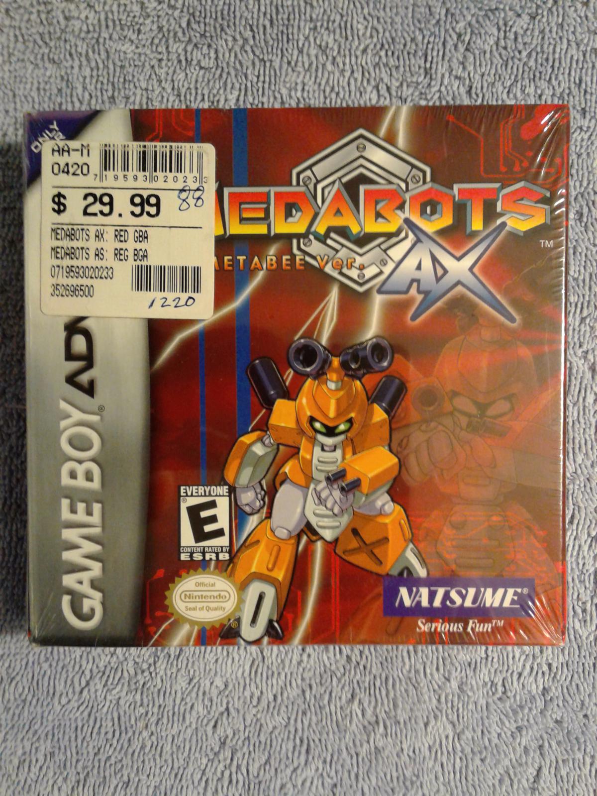 Medabots AX: Metabee | New Item, Box, and Manual | GameBoy Advance