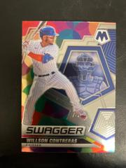 Willson Contreras #SW-9 Baseball Cards 2022 Panini Mosaic Swagger Prices