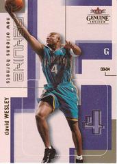 David Wesley #60 Basketball Cards 2003 Fleer Genuine Insider Prices