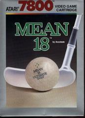 Mean 18 Golf - Front | Mean 18 Ultimate Golf Atari 7800