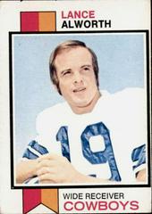 Lance Alworth Football Cards 1973 Topps Prices